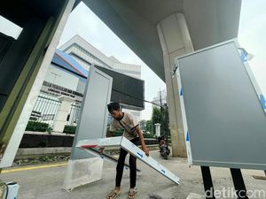 Biar Nyaman dan Kinclong, Halte di MT Haryono Direvitalisasi