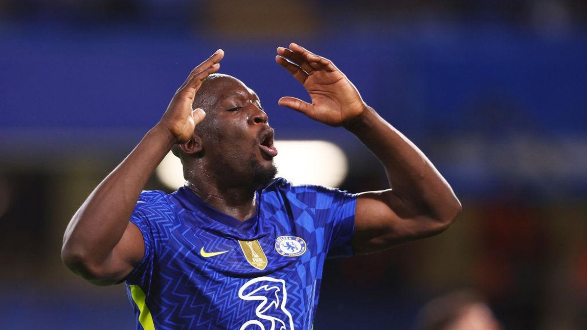 Inter Milan berunding dengan Chelsea untuk meminjam romelu Lukaku. (Foto: Getty Images/Clive Rose)