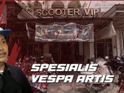 Cerita Scooter VIP, Bengkel Vespa Pilihan Andre Taulany dan Awkarin Cs