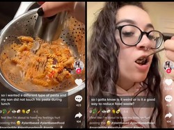 Tuai Pro Kontra, Ibu Ini Cuci Sisa Pasta Anaknya untuk Diolah Kembali