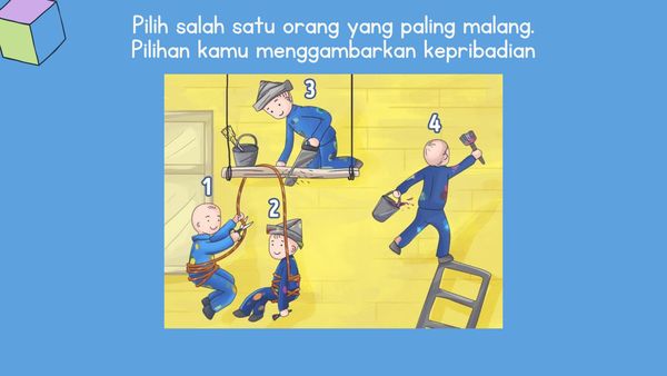 Pilih Satu Orang yang Paling Malang, Pilihan Kamu Menggambarkan Kepribadian
