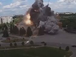 Detik-detik Rudal Rusia Hantam Gedung Budaya di Kharkiv, 7 Tewas
