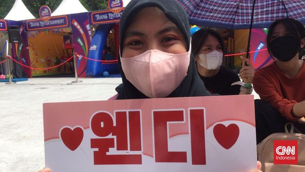Sukma, Fans Red Velvet di Allo Bank Festival 2022