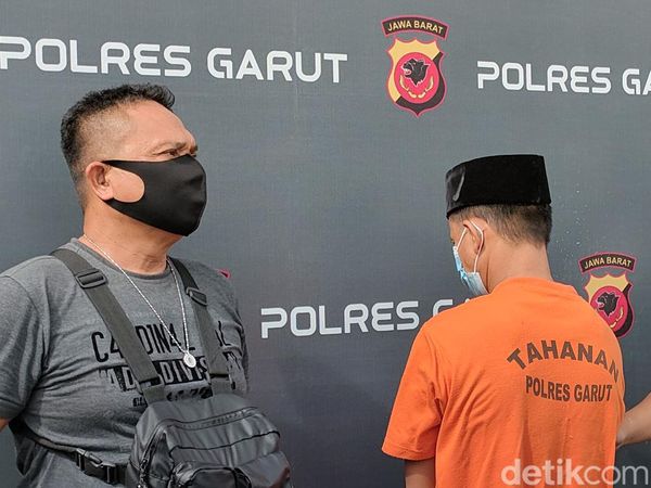 Foto: Pria Beristri yang Cabuli Dua Kakek di Garut