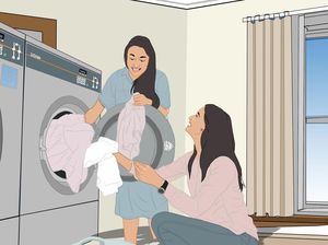 Wanita di Laundromat Itu Memakai Louboutin