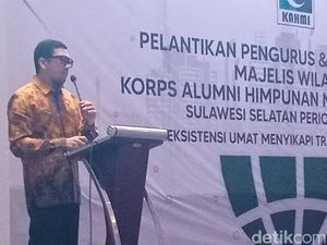 Pelantikan KAHMI Sulsel, Doli Kurnia Ingatkan Kader-Gubernur Bangun Kemitraan