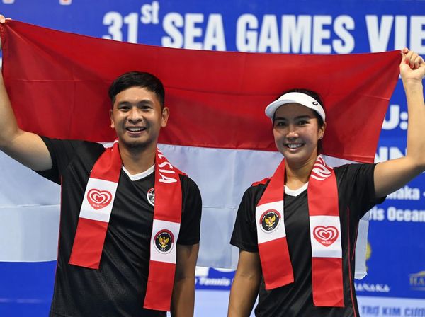 Momen Aldila/Christo Sukses Pertahankan Emas SEA Games