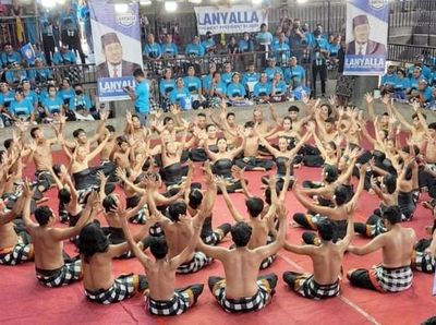Pagelaran Budaya Bali di Deklarasi LaNyalla Maju Pilpres