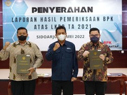 Pemkab Kediri Raih Opini WTP 6 Kali Berturut-turut dari BPK