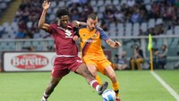 AS Roma bertandang ke Olimpico Grande Torino, Sabtu (21/5/2022) dini hari WIB, dalam laga terakhirnya di Serie A 2021/2022. Torino memulai dengan banyak menguasai bola. Getty Images/Fabio Rossi