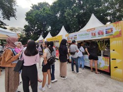 Laris Manis! Es Tebu Ini Laku Lebih dari 1.000 Cup Sehari di Allo Fest