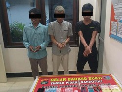 3 Warga Sekotong Ditangkap Saat Transaksi Sabu