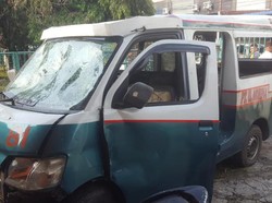 Kabur Usai Tabrak Pasutri di Laksana Medan, Sopir Angkot Diburu