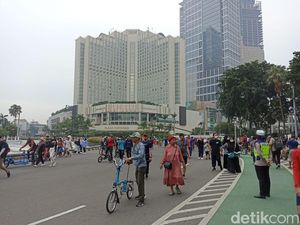 Dishub DKI: 27 Ribu Pejalan Kaki Padati CFD Perdana Saat Pandemi COVID