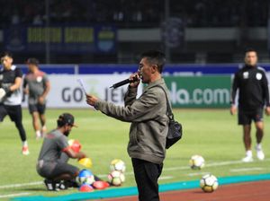 Cerita sang Stadium Announcer Laga Kandang Persib