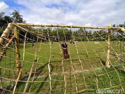 Melihat Keseruan Liga Pisang di Borobudur Magelang