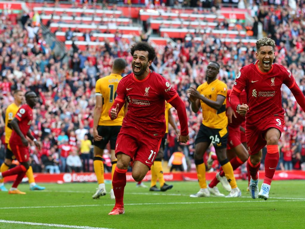 Liverpool Vs Wolverhampton: The Reds Menang 3-1, Finis Runner-up