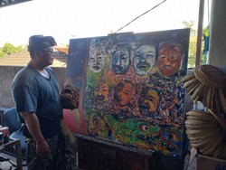 Kabar Duka-Seniman Topeng Buleleng I Nyoman Suma Argawa Berpulang