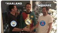 Kylian Mbappe Bertahan di PSG, Meme Real Madrid Kegocek Lagi
