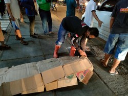 Gagal Nyalip, Pemotor di Bogor Tewas Terlindas Truk