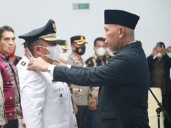 Sejumlah Amanat Gubernur Sumbar untuk Pj Bupati Kepulauan Mentawai