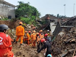 Korban Terakhir Longsor Cijeruk Bogor Berhasil Dievakuasi