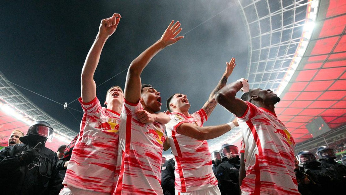 RB Leipzig juara DFB-Pokal 2021/2022. (Foto: Getty Images/Lukas Schulze)