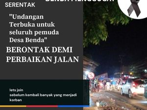 Seruan Protes Warga Sukabumi Gegara Jalan Bergelombang Telan Korban Jiwa