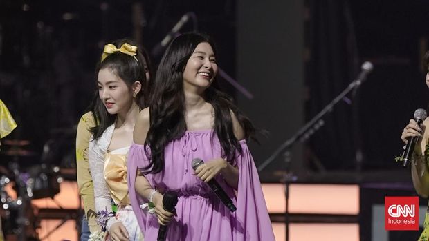 Seulgi Red Velvet di Allo Bank Festival 2022, Sabtu (21/5).