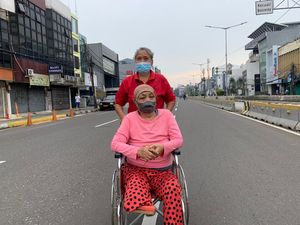 CFD di Kawasan Simpang Harmoni Jakpus Diikuti Lansia