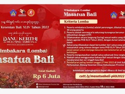 Syarat Lomba Masatua Bali PKB 2022-Pendaftaran hingga 27 Mei 2022