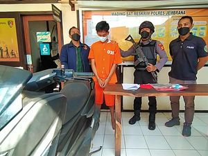 Tersangka Curanmor di Jembrana Ternyata Residivis Penganiayaan