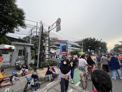 Senangnya Warga Saat CFD Jakarta Dibuka Lagi Usai 2 Tahun