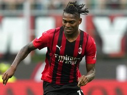 Rafael Leao jadi pemain AC Milan paling sukses lakukan dribel dengan angka 98 kali (AP)