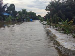 Banjir 1 Desa di Kukar Belum Surut, 360 Rumah Terendam-862 KK Terdampak Banjir 1 Desa di Kukar Belum Surut, 360 Rumah Terendam-862 KK Terdampak