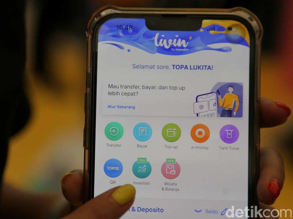 TKI Bisa Happy, Aplikasi Livin by Mandiri Bisa Dipakai di Luar Negeri Oktober