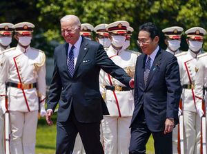 Momen Presiden Biden Melawat ke Korsel dan Jepang