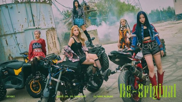 Potret BVNDIT dalam foto konsep album Re-original