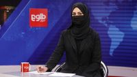 Diwajibkan Taliban Pakai Cadar, Begini Jadinya Gaya Penyiar TV Afghanistan