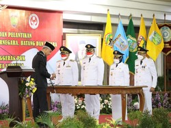 Ganjar Lantik 4 Pj Kepala Daerah di Jateng