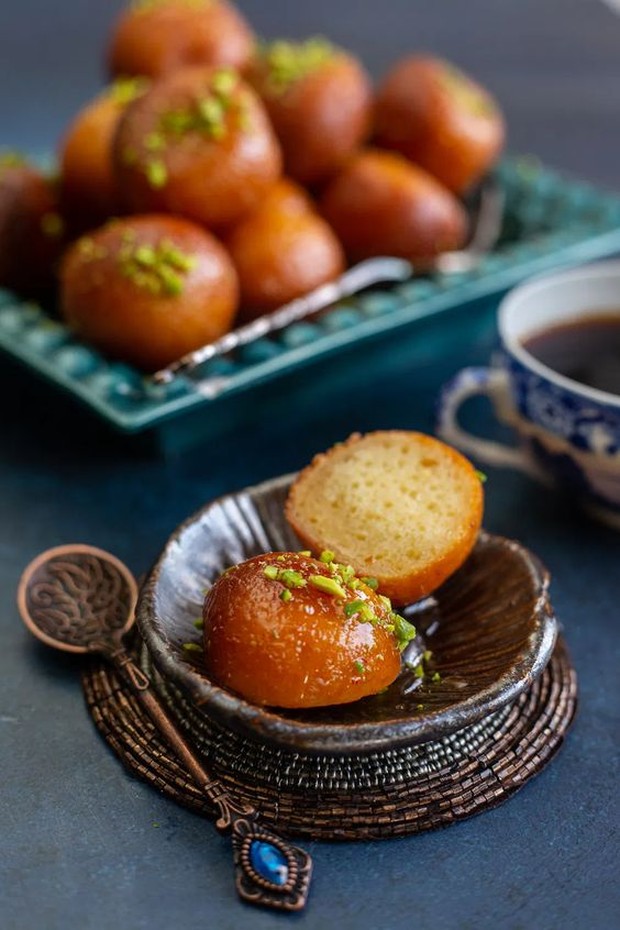 makanan bola-bola manis khas India