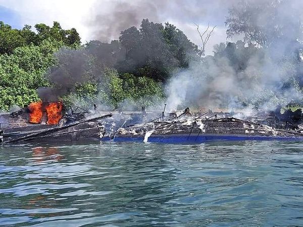 Kapal Feri Terbakar di Filipina, 7 Orang Tewas