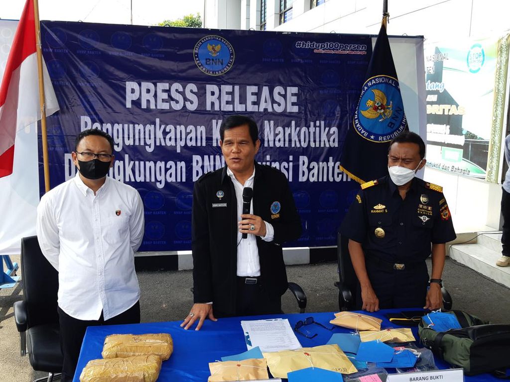 BNN Tetapkan 2 Hakim PN Rangkasbitung Jadi Tersangka Kasus Narkoba