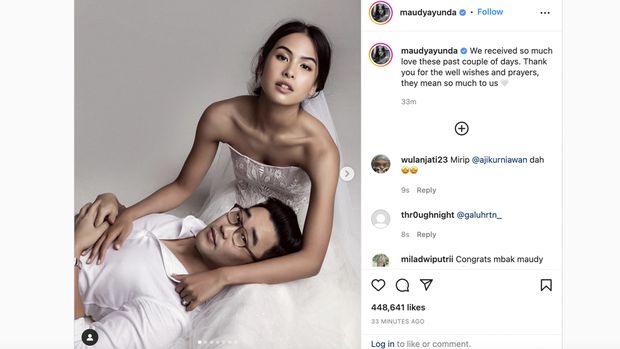 Maudy Ayunda dan Jesse Choi Maudy Ayunda dan Jesse Choi
