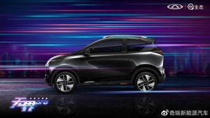 Lihat Lebih Dekat Mobil Listrik Mungil Chery Rp 100 Jutaan