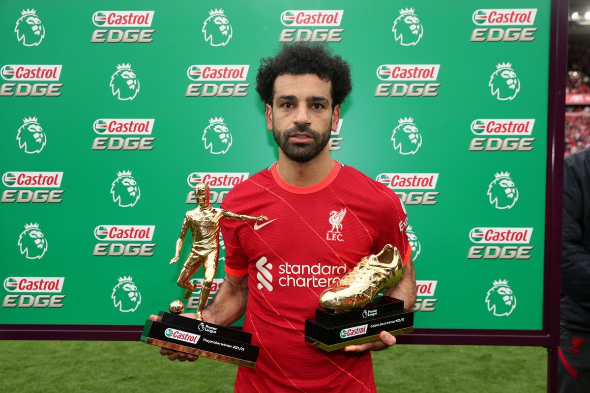 Muka Masam Mohamed Salah (Getty Images)