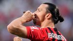 Gaya Ibrahimovic Isap Cerutu Usai AC Milan Juara Liga Italia