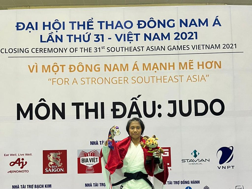 SEA Games Vietnam, Kadek Anny Sabet Medali Perak di Cabor Judo Putri