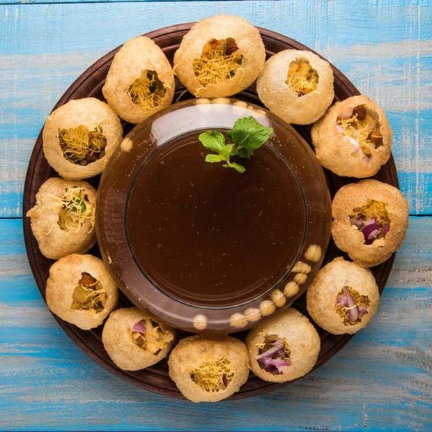 Pani puri jajanan kaki lima yang wajib dicoba
