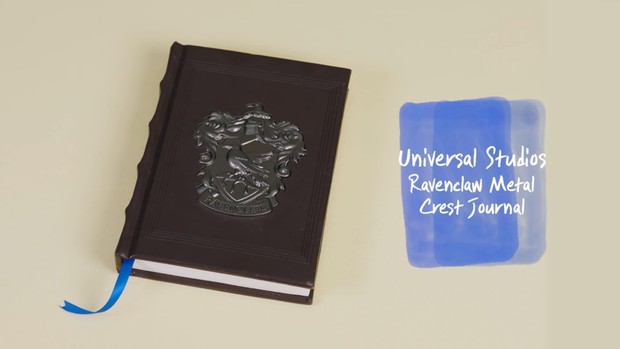 Potret Ravenclaw Metal Crest Journal